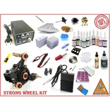 Wheel Tattoo Dövme Makinası Full Set
