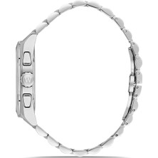 Welar WEL2514M-3 Erkek Kol Saati Kronograf, Takvimli, Safir Cam, Lacivert Kadran, 5 Atm Su Geçirmez