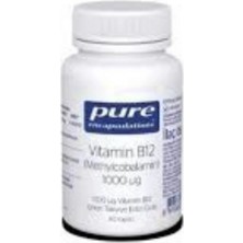 Pure Encapsulations Vitamin B12 1000 Mcg 60 Kapsül 04/2026 Miadlı