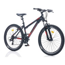 Corelli Vıa Lady 1.0  Kadın Dağ Bisikleti 406H V 26 Jant 21 Vites Siyah Kırmızı Gri