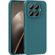 Heptek İletişim Xiaomi 15T Pro Kılıf Kadife Iç Yüzey Yumuşak Dokulu Kamera Korumalı Ince Silikon Kapak (Mara)