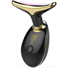 Yüz ve Boyun Ems Güzellik Cihazı (Siyah Renk)