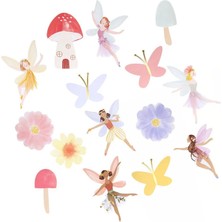 Meri Meri - Die-Cut Peri Sticker - 25 Adet