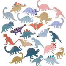 Meri Meri - Die-Cut Dinazor Sticker - 25 Adet