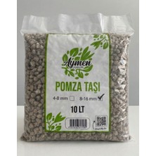 Aymen Çiçekçilik 10 Litre 8-16 mm Ponza Taşı - Tarım Pomzası 10 Lt Paket - 10 Litre Volkanik Ponza Taşı