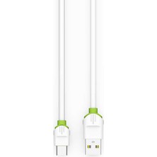 Heptek İletişim Beyaz LS32 Type-C USB Kablo