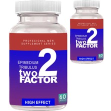 2TwoFactor Two Factor 2 Adet Erkekler Için Tribulus&epimediyum Complex 60 Adet Kapsül