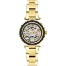 Slazenger SL.09.2286.4.02 Kadın Kol Saati | 32 mm Altın Renk Kasa, Çok Göstergeli Kadran