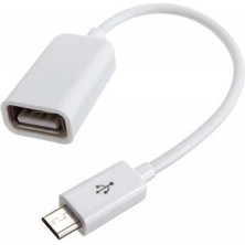 Heptek İletişim Beyaz Otg-01 Micro Otg Kablo