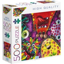 Ca Games Canavarlar Puzzle 500