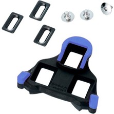 SHIMANO SPD-SL SM-SH12 Mavi Yol Bisikleti Kali 2 Derece Mavi Özellikli Pedal