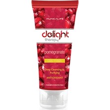 HUNCALIFE Delight Therapy 50 ml Nar Özlü Kil Maskesi Aydınlatıcı Krem Tüm Cilt Tipleri İçin Temizleyici