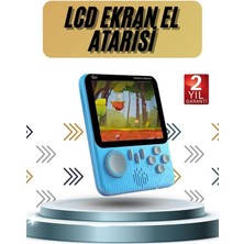 İlk El Grup 3.5 Inç Mini Atari Taşınabilir Oyun Konsolu 666 Adet Retro Oyun