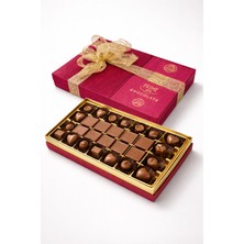 Milat Prime Spesiyal & Madlen Çikolata Bordo Kadife Kutu 400 G