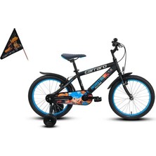 Carraro Monster Erkek Çocuk Bisikleti 310H V 20 Jant Mat Siyah Gri Mavi