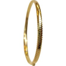 Genel Balık Sırtı Kelepçe Bilezik 14 Ayar Altın Hd Videolu