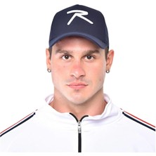 Raru Apex Erkek Pamuklu Lacivert Şapka Standart Beden Yumuşak Ter Bantlı Kullanım İçin