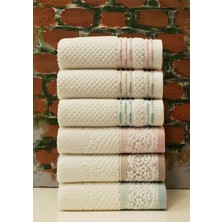 Özdilek Evony Bronie 6'lı Pamuk Havlu 50 x 90 cm Renkli Ekstra Yumuşak ve Dayanıklı