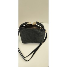 Mercan Bags Kadın Eskitme Görünümlü Örgülü Kilit Kapama El Askılı Astarlı El, Kol ve Omuz Çantası