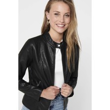only kadın onlmelisa faux leather jacket cc otw 15205626