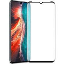 Maks Technology Huawei P30 Mkst Kenarları Kırılmaya Dayanıklı Cam Ekran Koruyucu - Siyah