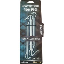 Evolite Çelik Çadır Kazığı 20CM 6 Adet