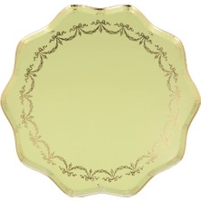 Meri Meri - Ladurée Paris Dinner Plates - Ladurée Paris Tabaklar - L - 8'li