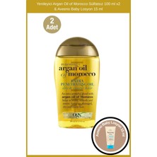 Ogx Yenileyici Argan Oil of Morocco Sülfatsız 100 ml x2 Besleyici Etkili Vücut Bakım Ürünü Unisex