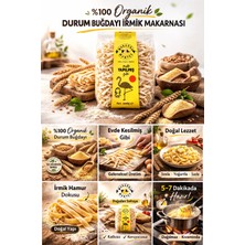 Makarna Manyas Organik İrmik Makarnası 300 g - El Yapımı Lezzet, Doğal İçerik, Gerçek Doygunluk!