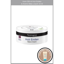 Neutrogena Hızlı Emilen Krem 200 ml & Aveeno Baby Losyon 15 ml
