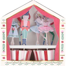 Meri Meri - Nutcracker Cupcake Kiti - 24 Adet