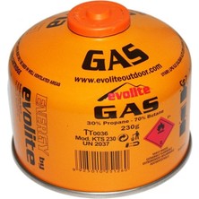 Evolite Butane Propane Vidalı 230 Gr. Ocak Kartuşu