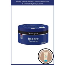 Neutrogena Norveç Formülü Besleyici Bakim Kremi 300 ml & Aveeno Baby Losyon 15 ml