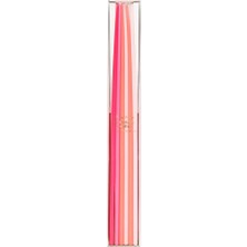Meri Meri - Pink Tall Tapered Candles - Pembe Uzun Mumlar
