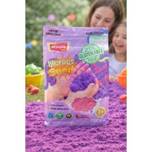 Heroes 1 kg Kinetik Kum - Akışkan ve Dağılmayan Eğitici Oyun Kumu Standart Paket