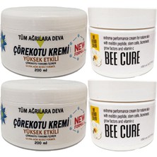 Çörekotu Çörek Otu Kremi White Box 2 Adet 200 ml + 2 Adet Beecure Krem 150 ml / Krem Seti