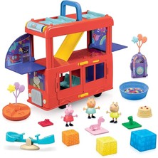 Leaf Shop Pig Peppa’nın 2'si 1 Arada Parti Otobüsü Oyun Seti