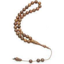 Leaf Shop Tesbih - 33' Lü - 8 mm Yuvarlak Kesim (Iznk)