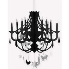 Meri Meri - Black Paper Chandelier - Siyah Avize