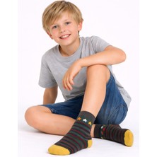 Gigi Giyim Farklı Baskılı Erkek Çocuk Soket Çorap