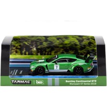 Tarmac Works Bentley Continental Gt3 Blancpain Gt Series 2018 Yeşil 1/64 Model Araba
