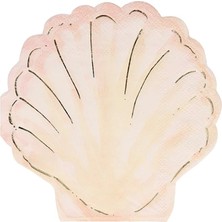Meri Meri - Shell Napkins - Deniz Kabuğu Peçete