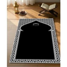 Seccade Yumuşak Yüzey Kaymaz Taban Modern Şık Tasarım Kabe Desenli |scd