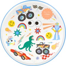 Meri Meri - Toybox Tabak - L - 8 Adet