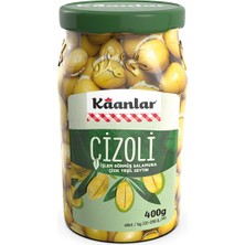 Kaanlar 400 gr Çizoli Salamura Çizik Yeşil Zeytin 231-290
