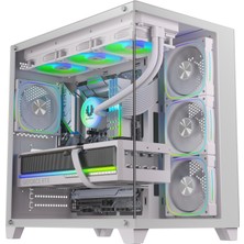 Bitfenix Polii White 850W 80+ Bronze Psu 4X120MM Frgb Fan Atx Temperli Cam Beyaz Gaming (Oyuncu) Kasa