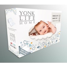 Özgürce Yumuşak Bebek Yorgan ve Yastık Seti, 100X150 Cm, Silikonize Elyaf