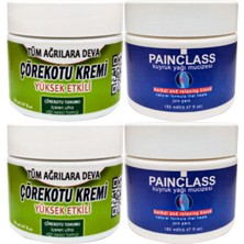 Çörekotu Çörek Otu Kremi 2 Adet 100 ml Kremi + 2 Adet Painclass 150 ml Kuıyruk Yağı Kremi Kremi