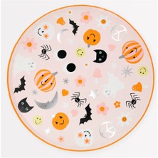 Meri Meri - Groovy Halloween Icon Dinner Plates - Cadılar Bayramı Karakterli Tabaklar (L) (8'li)