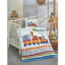 Özgürce Yumuşak ve Hafif Ranforce Bebek Yorgan Seti - %100 Pamuk, Rahat Uyku